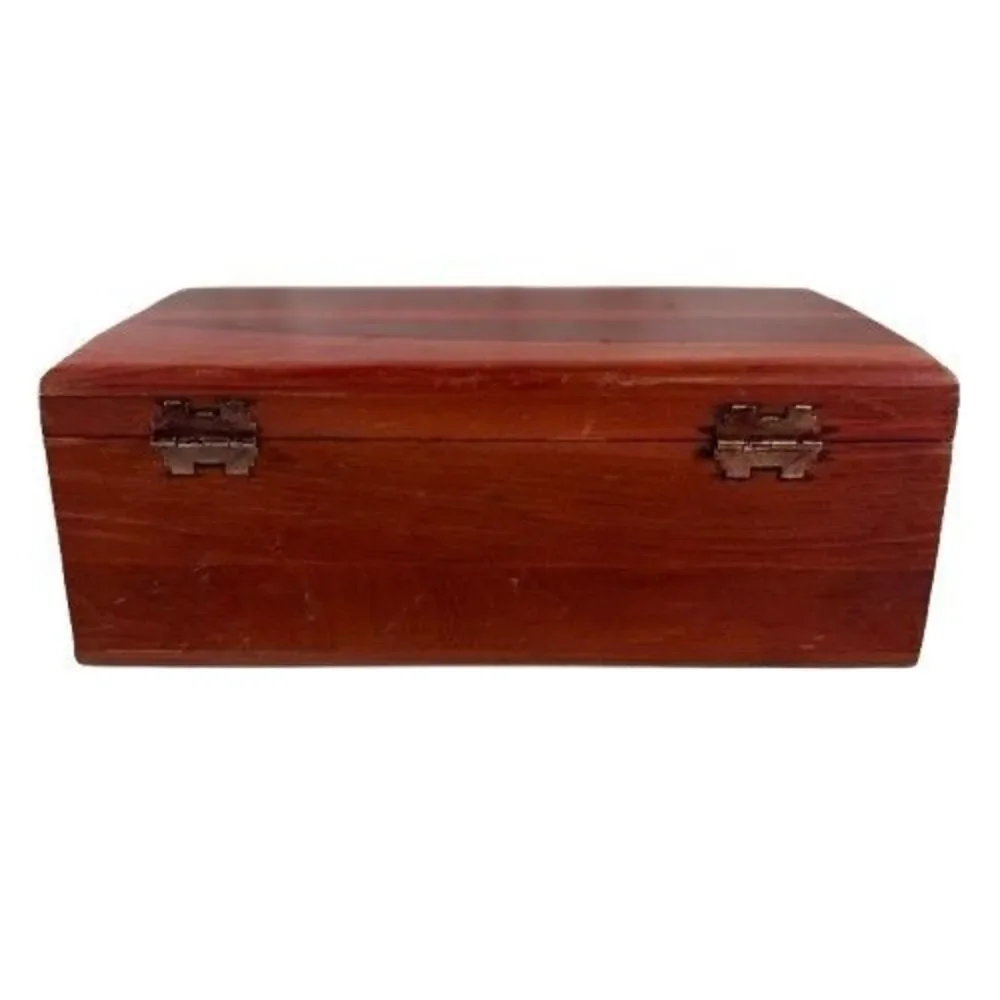 Vintage Lane Cedar Mini Hope Chest Trinket Jewelry Storage Box Ft Smith Arkansas